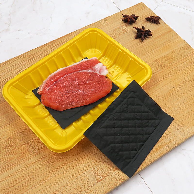 Tampon absorbant la viande d'eau de sang pour la viande et le poisson