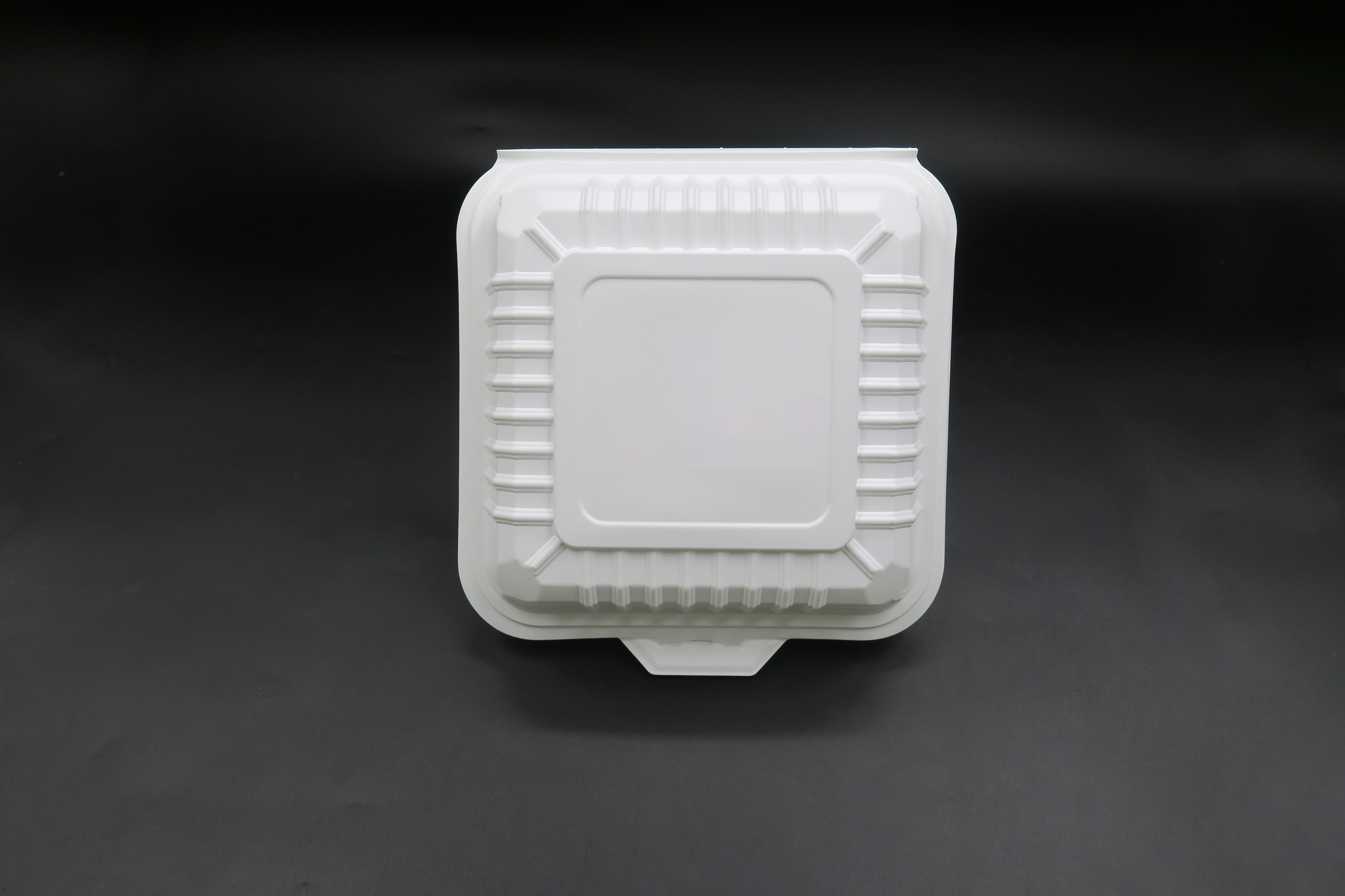 Boîte à lunch biodégradable jetable de récipient de nourriture de fécule de maïs qui respecte l'environnement de graisse