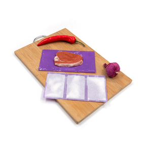 Tampon de plateau de trempage de viande coupée de sang de papier d'humidité d'Airlaid de nourriture 