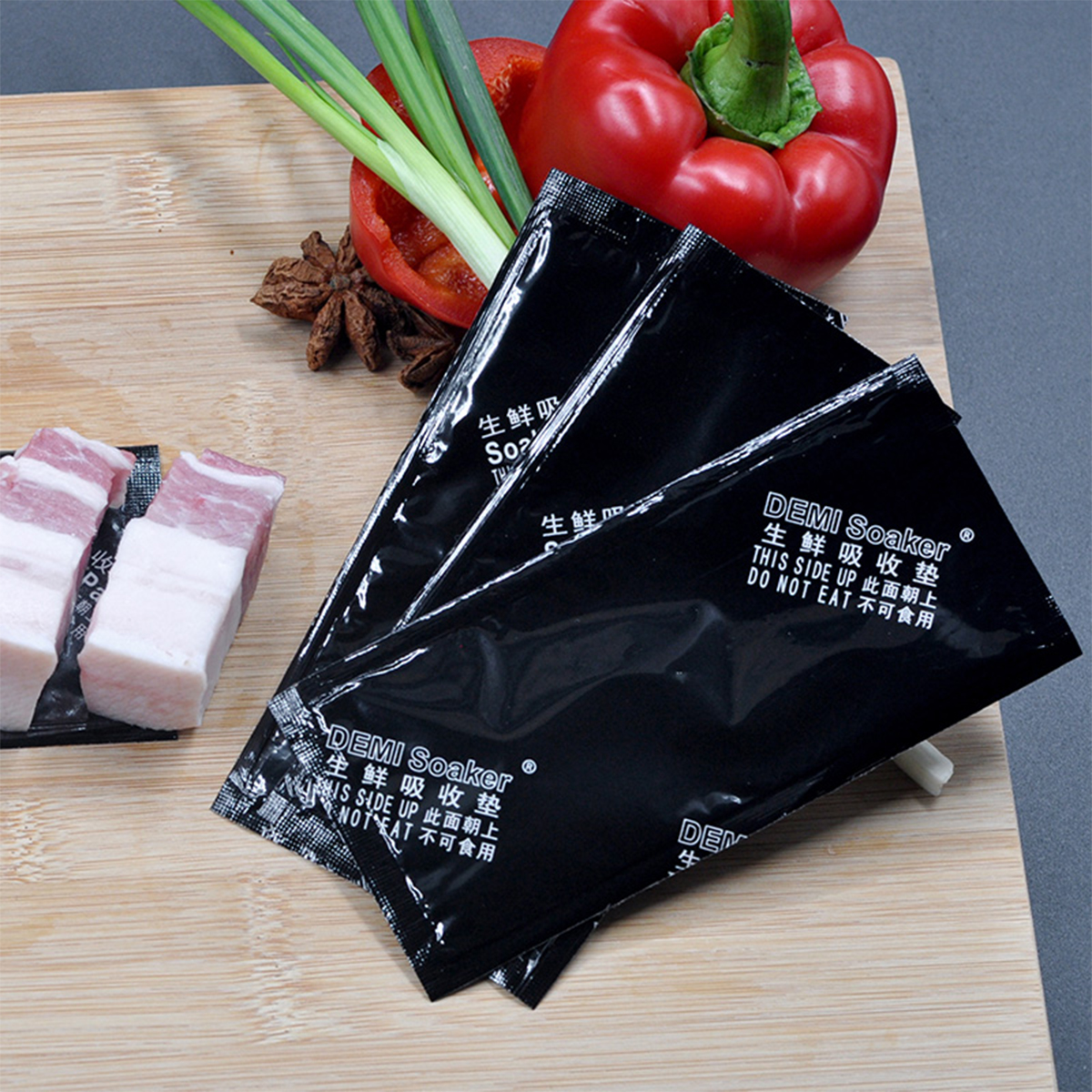 Tampon absorbant pour viande de qualité alimentaire, prix bon marché