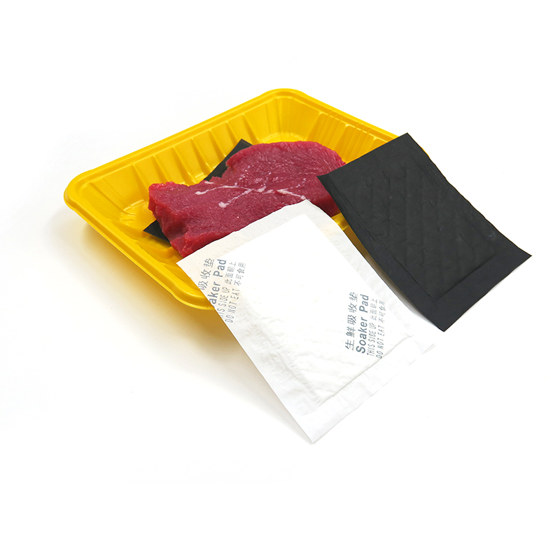 Tampon absorbant jetable pour poisson et fruits de mer 160x80mm pour l'emballage