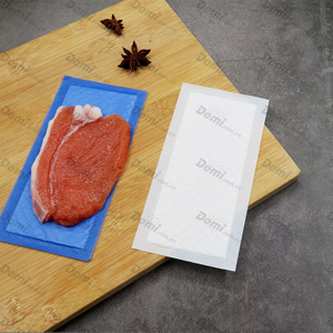 Tampon absorbant écologique pour viande fraîche dans le transport